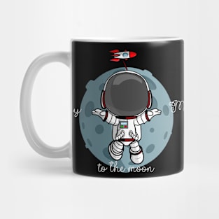 Fly me to the moon Mug